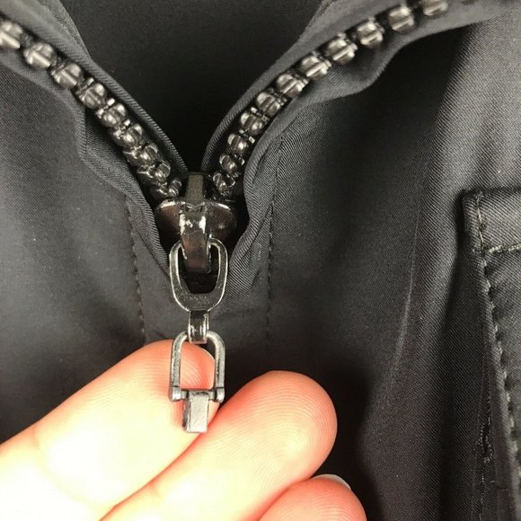 Mycra Pac One Style #47084 Black Rain Jacket Size Small Medium Embroidered M - Picture 5 of 12